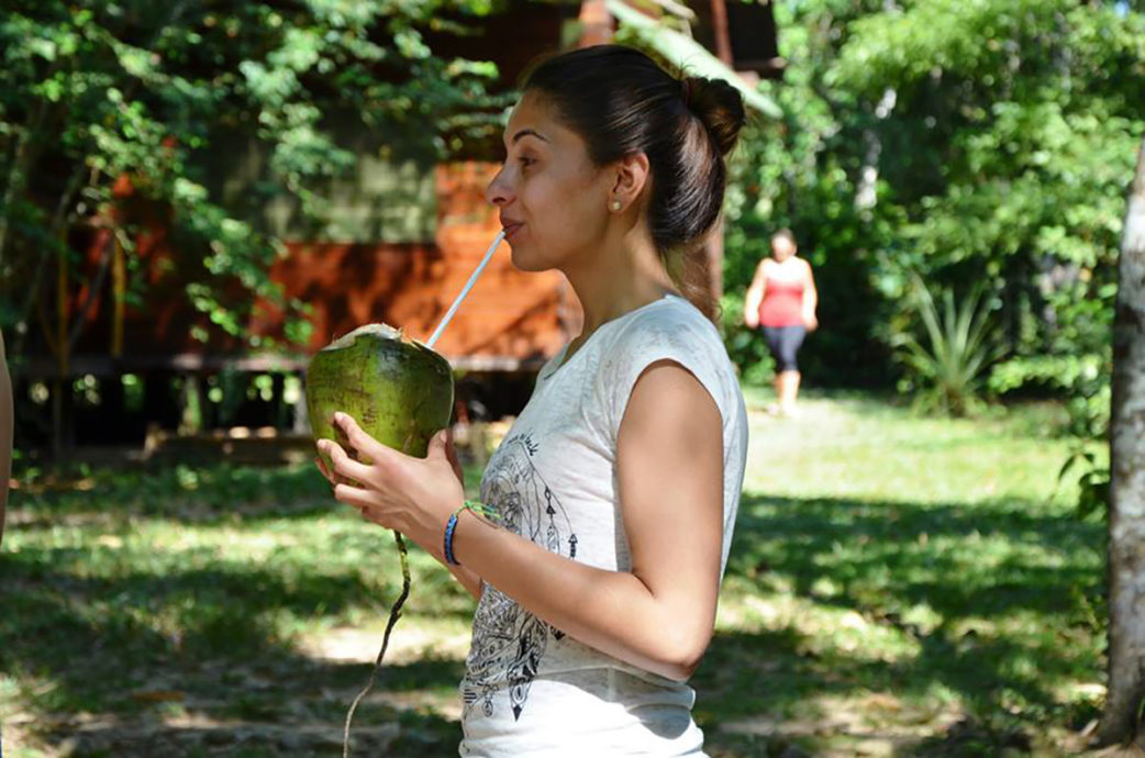 Coconut at Nimea Kaya Retreat Center