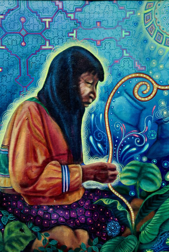 Ayahuasca Visionary Art Nimea Kaya